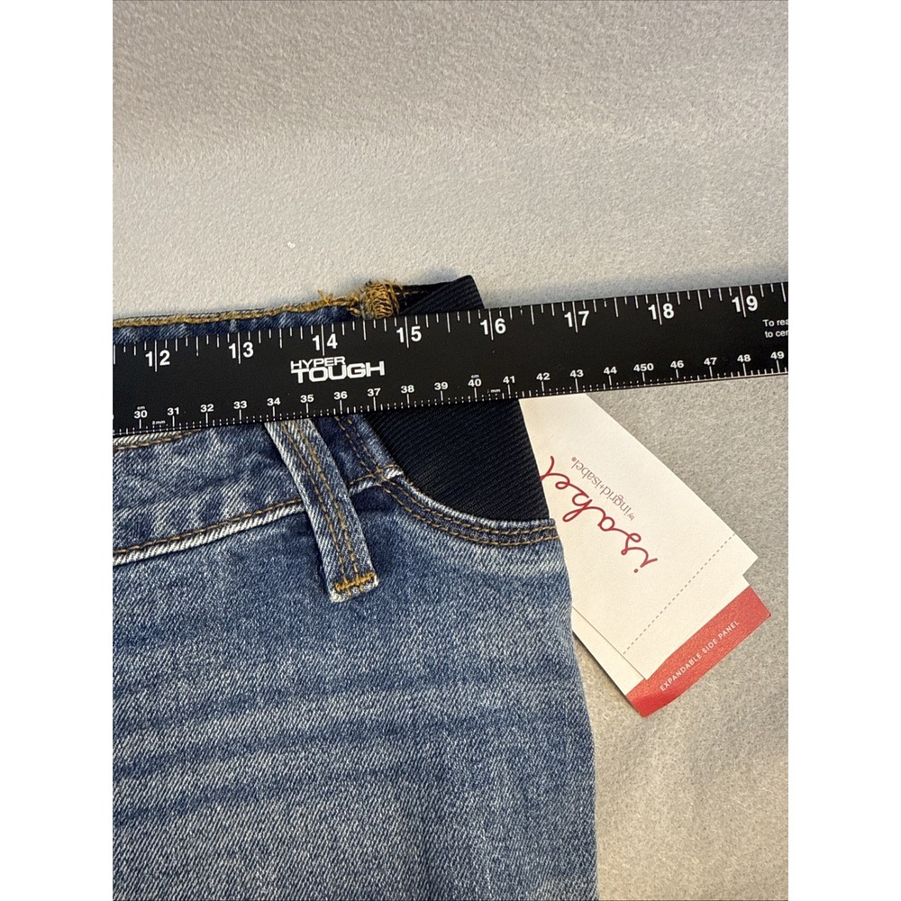 Isabel By Ingrid & Isabel Maternity Jeans Size 2, Straight Leg,‎ New With Tags - Picture 8 of 11